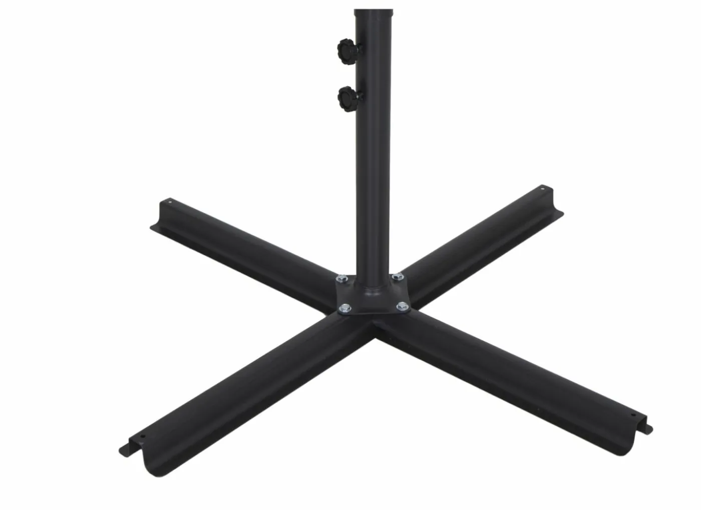 Zweefparasol Agape Ø300cm antraciet met beschermhoes