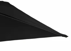 Zweefparasol Ekaterini 300x300cm - zwart met beschermhoes